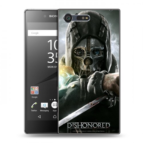 Дизайнерский пластиковый чехол для Sony Xperia X Compact Dishonored 