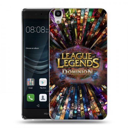 Дизайнерский пластиковый чехол для Huawei Y6II League of Legends