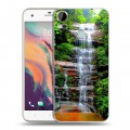 Дизайнерский пластиковый чехол для HTC Desire 10 Pro водопады