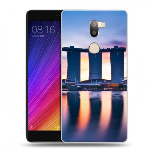 Дизайнерский пластиковый чехол для Xiaomi Mi5S Plus Сингапур