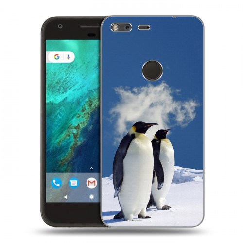 Дизайнерский пластиковый чехол для Google Pixel Пингвины