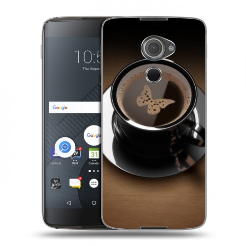 Дизайнерский пластиковый чехол для Blackberry DTEK60 Кофе напиток