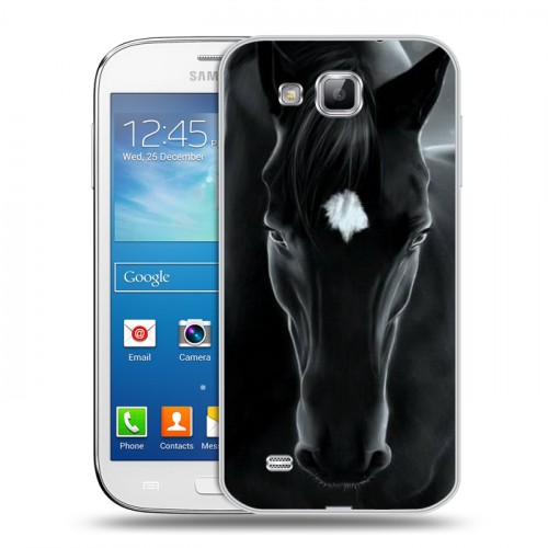 Дизайнерский пластиковый чехол для Samsung Galaxy Premier Лошади