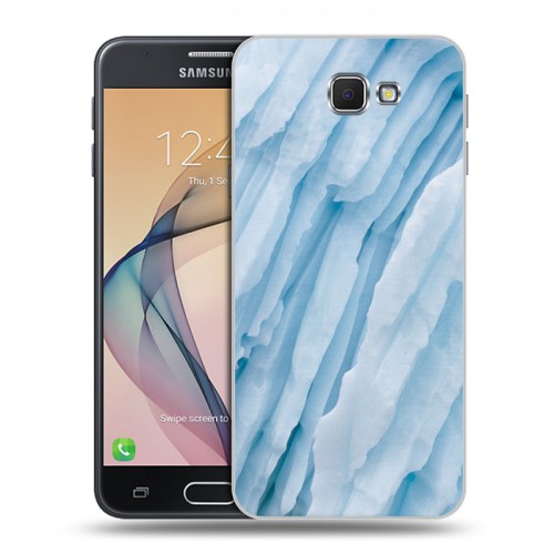 Дизайнерский пластиковый чехол для Samsung Galaxy J5 Prime Льды