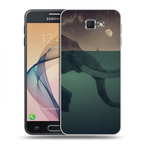 Дизайнерский пластиковый чехол для Samsung Galaxy J5 Prime айсберг