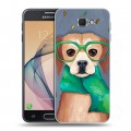 Дизайнерский пластиковый чехол для Samsung Galaxy J5 Prime Собаки