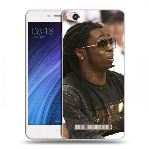 Дизайнерский силиконовый чехол для Xiaomi RedMi 4A Lil Wayne