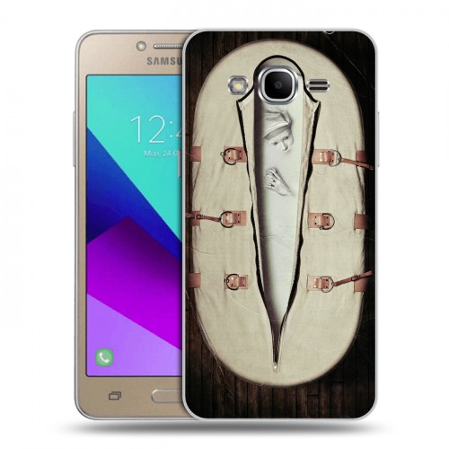 Дизайнерский силиконовый с усиленными углами чехол для Samsung Galaxy J2 Prime Американская история ужасов