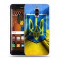 Дизайнерский пластиковый чехол для Huawei Mate 9 Pro Флаг Украины