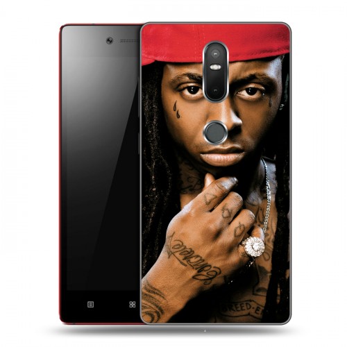 Дизайнерский пластиковый чехол для Lenovo Phab 2 Plus Lil Wayne