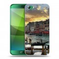 Дизайнерский силиконовый чехол для Elephone S7 Венеция