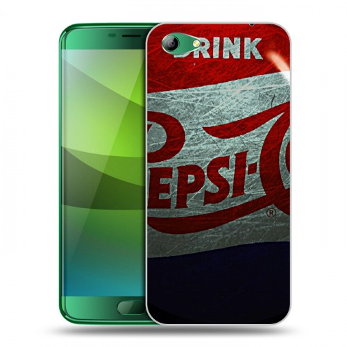 Дизайнерский силиконовый чехол для Elephone S7 Pepsi