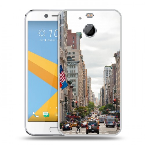 Дизайнерский пластиковый чехол для HTC 10 evo Нью-Йорк