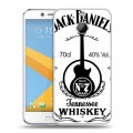 Дизайнерский пластиковый чехол для HTC 10 evo Jack Daniels