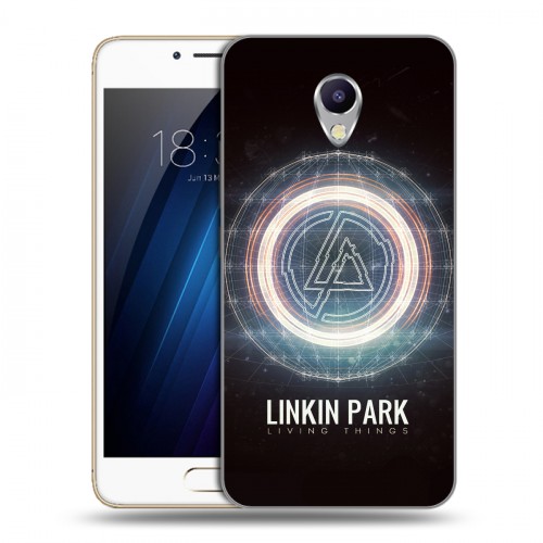 Дизайнерский силиконовый чехол для Meizu M5 Note Linkin Park