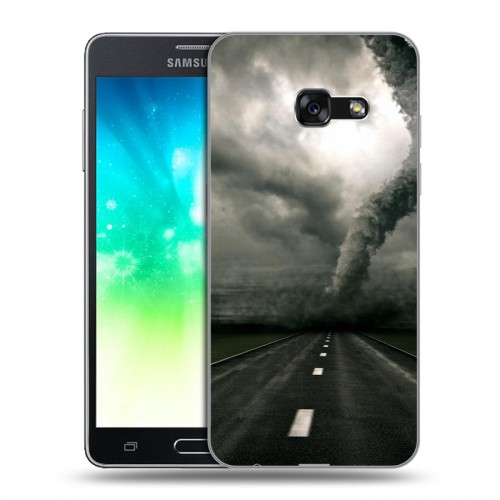 Дизайнерский силиконовый с усиленными углами чехол для Samsung Galaxy A3 (2017) Стихии