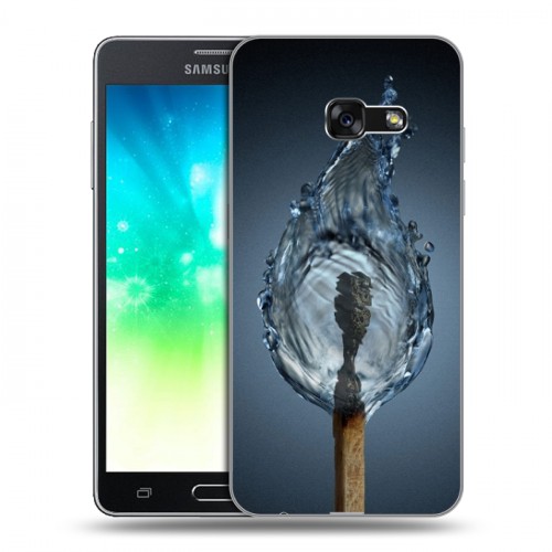 Дизайнерский пластиковый чехол для Samsung Galaxy A3 (2017) стихии