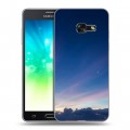 Дизайнерский силиконовый с усиленными углами чехол для Samsung Galaxy A3 (2017) Закат