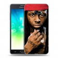 Дизайнерский пластиковый чехол для Samsung Galaxy A3 (2017) Lil Wayne