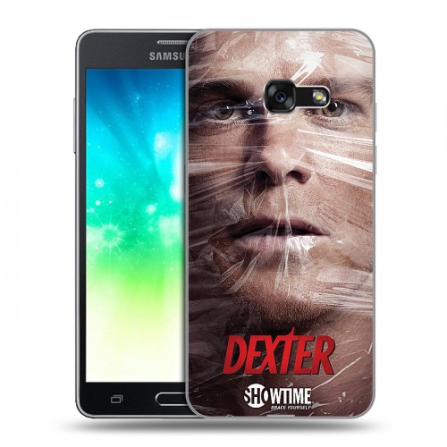 Дизайнерский силиконовый с усиленными углами чехол для Samsung Galaxy A3 (2017) Декстер