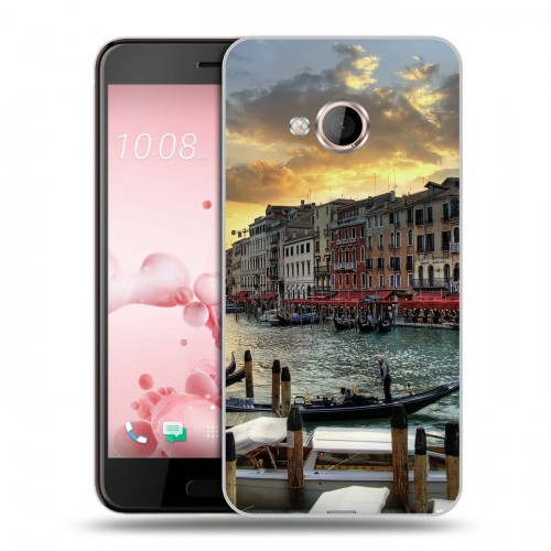 Дизайнерский силиконовый чехол для HTC U Play Венеция