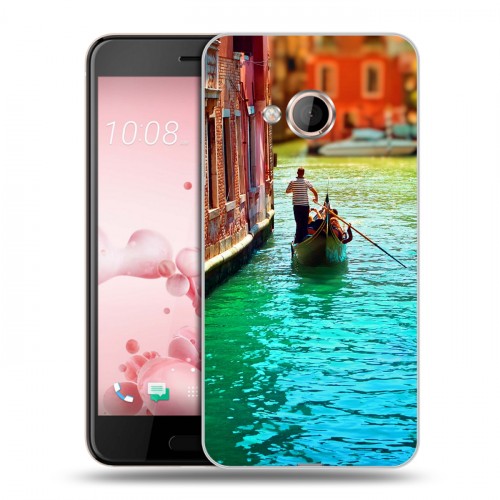Дизайнерский пластиковый чехол для HTC U Play Венеция
