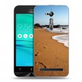 Дизайнерский пластиковый чехол для ASUS ZenFone Go ZB500KL пляж