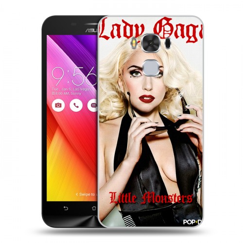 Дизайнерский пластиковый чехол для ASUS ZenFone 3 Max ZC553KL Леди Гага