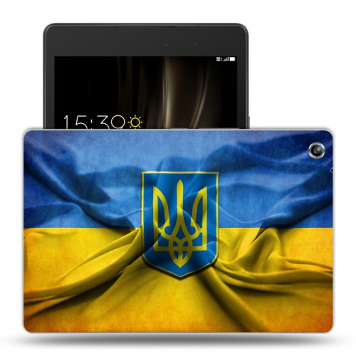Дизайнерский силиконовый чехол для ASUS ZenPad 3 8.0 Z581KL флаг Украины