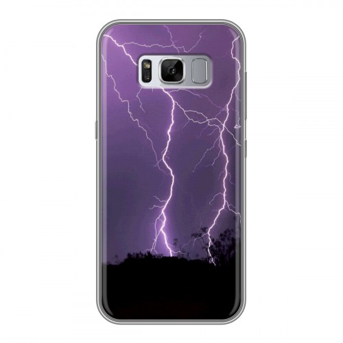Дизайнерский силиконовый чехол для Samsung Galaxy S8 Plus Молния