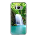 Дизайнерский силиконовый чехол для Samsung Galaxy S8 Plus Водопады