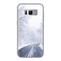 Дизайнерский силиконовый чехол для Samsung Galaxy S8 Plus зима