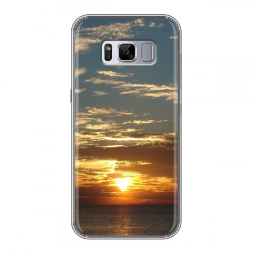 Дизайнерский силиконовый чехол для Samsung Galaxy S8 Plus восход