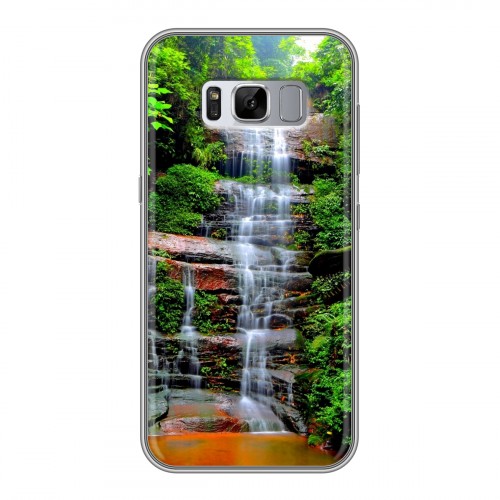 Дизайнерский силиконовый чехол для Samsung Galaxy S8 Plus водопады