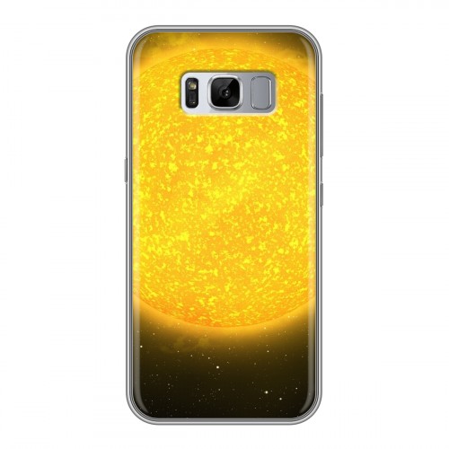 Дизайнерский силиконовый чехол для Samsung Galaxy S8 Plus Солнце