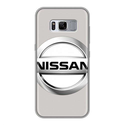 Дизайнерский силиконовый чехол для Samsung Galaxy S8 Plus Nissan