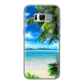 Дизайнерский силиконовый чехол для Samsung Galaxy S8 Plus Пляж