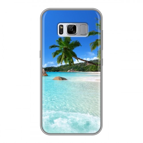Дизайнерский силиконовый чехол для Samsung Galaxy S8 Plus Пляж