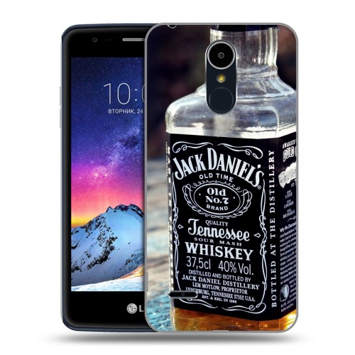 Дизайнерский пластиковый чехол для LG K8 (2017) Jack Daniels