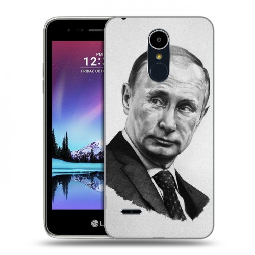 Дизайнерский пластиковый чехол для LG K7 (2017) В.В.Путин 