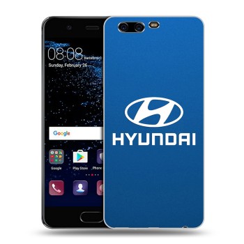 Дизайнерский силиконовый чехол для Huawei P10 Plus Hyundai (на заказ)