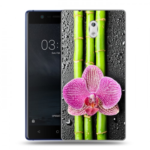 Дизайнерский пластиковый чехол для Nokia 3 Орхидеи
