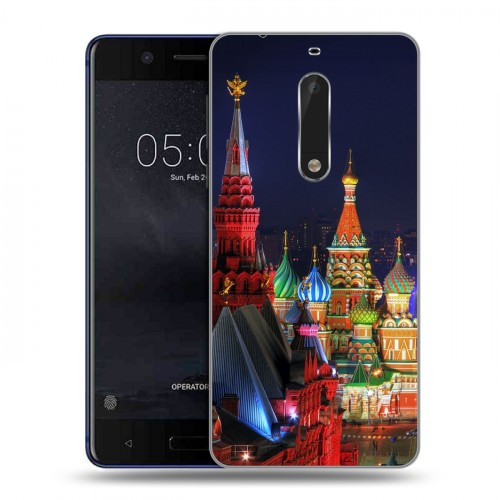 Дизайнерский пластиковый чехол для Nokia 5 Москва