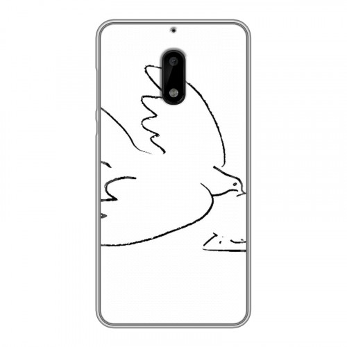 Дизайнерский пластиковый чехол для Nokia 6