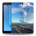 Дизайнерский силиконовый чехол для Samsung Galaxy Tab S3 вулкан