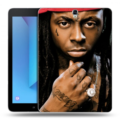 Дизайнерский силиконовый чехол для Samsung Galaxy Tab S3 Lil Wayne