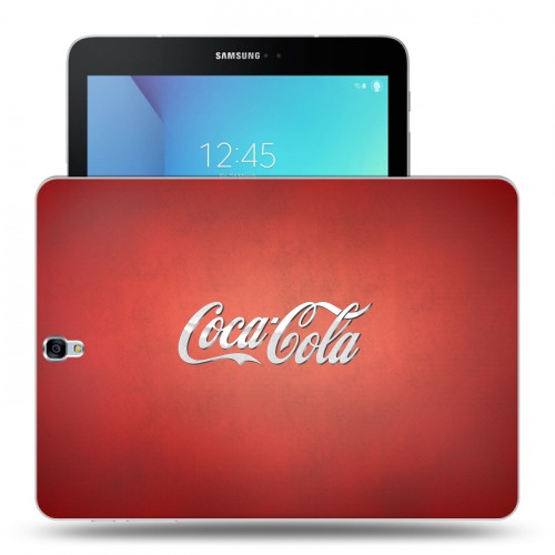 Дизайнерский силиконовый чехол для Samsung Galaxy Tab S3 Coca-cola