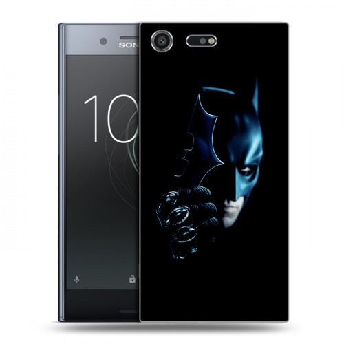 Дизайнерский силиконовый чехол для Sony Xperia XZ Premium Бэтмен 