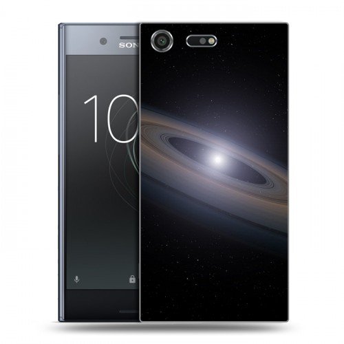 Дизайнерский силиконовый чехол для Sony Xperia XZ Premium Галактика
