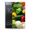 Дизайнерский силиконовый чехол для Sony Xperia XZ Premium Овощи